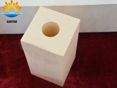 Refractory Brick Dense Zircon Block ZS-65 for the key parts of the furnace
