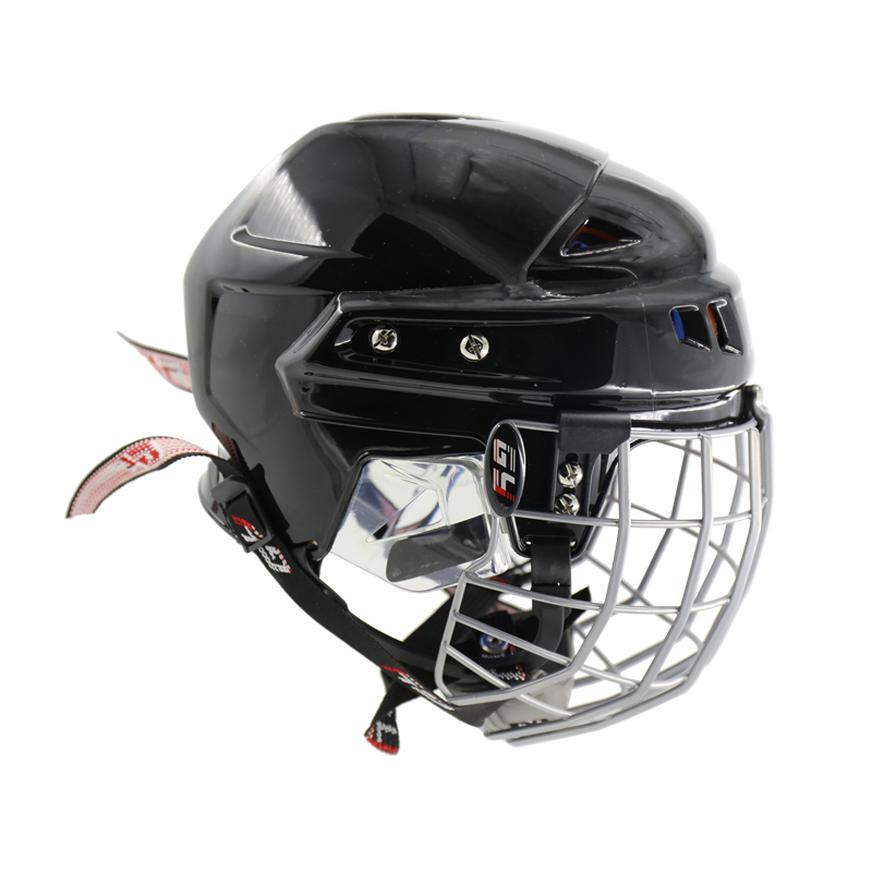 Ice Hockey Helmet With Classical Face Mask Combos