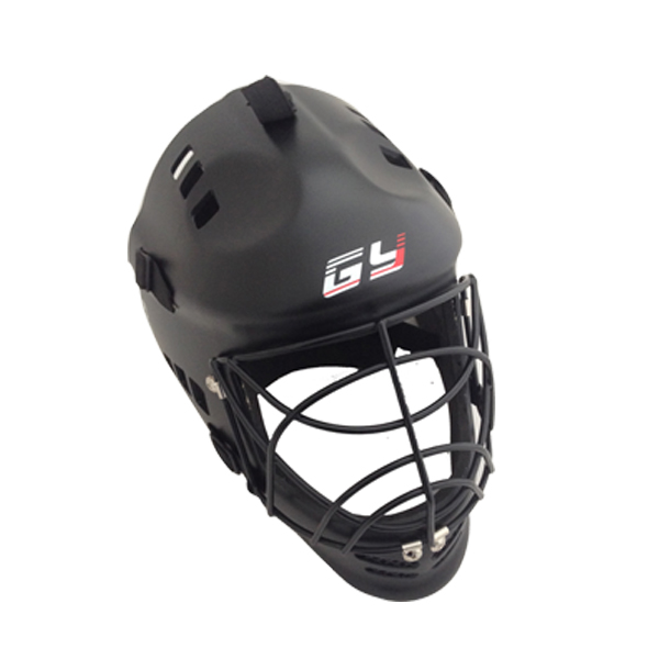 ABS Classical Floorball Helmet For Goalkeeper Youth Field Hockey Style Catcher's Helmet