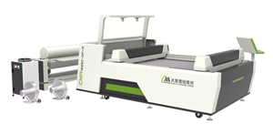 Double Head Asynchronous Laser Cutter with Vision System Series