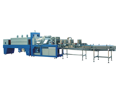 Two Rollers Film Shrinking Packaging Machine