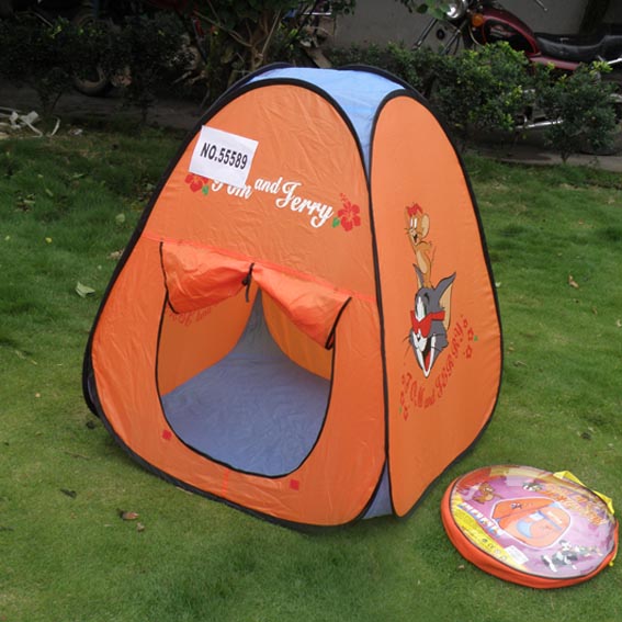 厂家直销猫和老鼠卡通儿童帐篷、游戏帐篷/野营帐篷