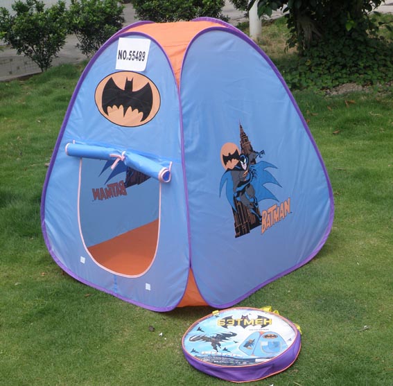 厂家直销蝙蝠侠儿童帐篷/游戏帐篷/野营帐篷/旅游帐篷