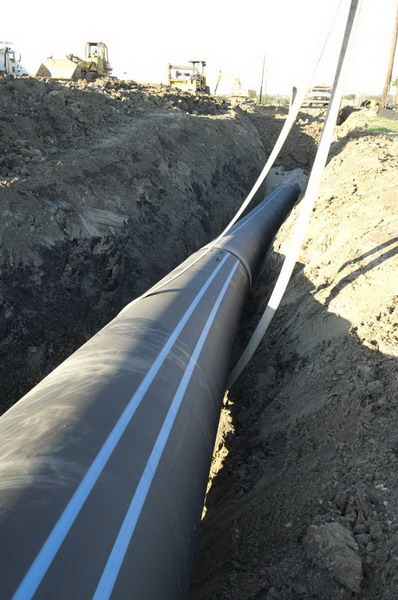HDPE pipe for supply water