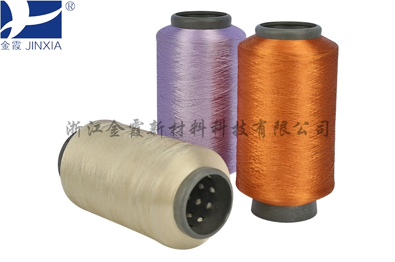 Colored  Polyester Yarn micro filament elastic DTY