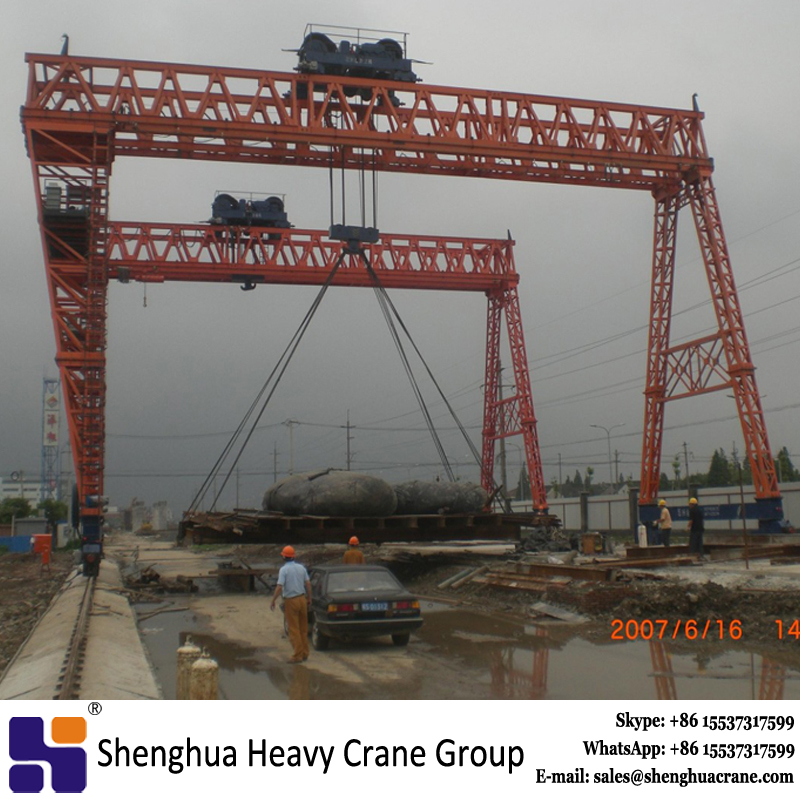 China HSHCL high quailty truss type shipbuilding gantry crane used shipyard