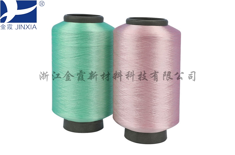 dope dyed multi filament elastic DTY textile sewing