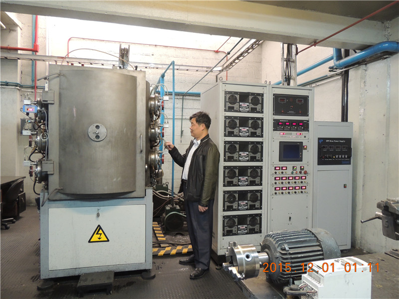 Physical vapor deposition cathodic arc evaporation/deposition coating system PVD machine