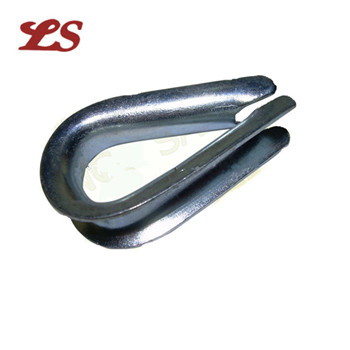 Manufacture Hardware Galvanized Thimble for Steel Wire Rope Sling