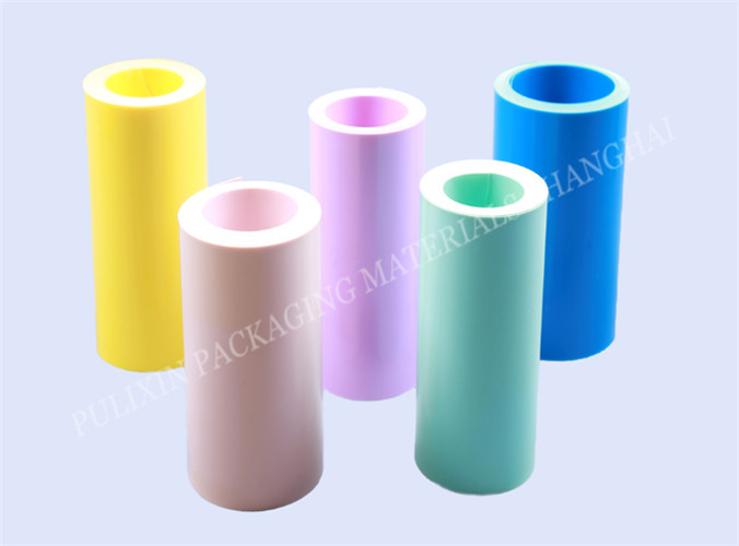 Matt colorful HIPS/PP plastic film  for electronic components packaging for thermoforming