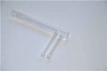 Customize all kinds of glass instruments quartz gasification tube