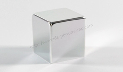 Silver square aluminum cover