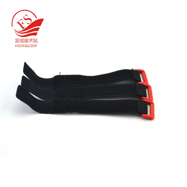 Magic Hook and loop elastic strap with buckle