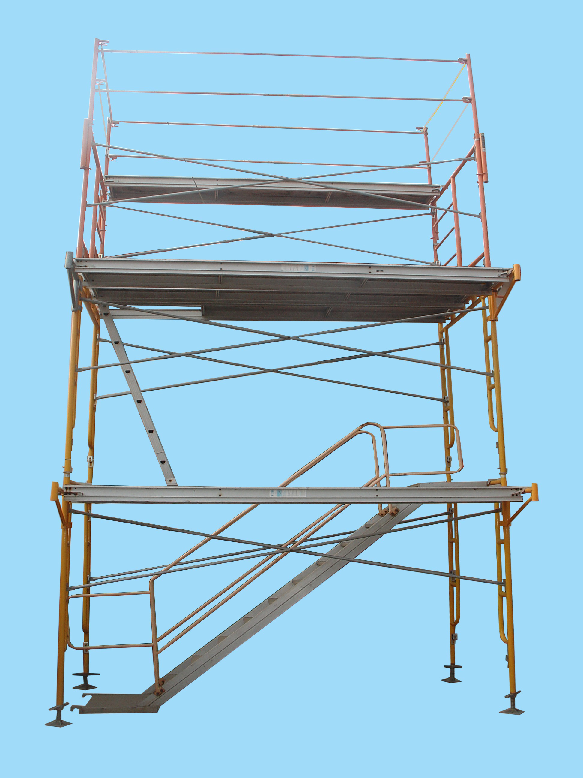 Frame scaffolding and accessories