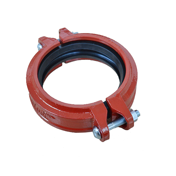 WPT flexbile coupling ductile iron grooved couplings and fittings for sprinkler fire fighting system