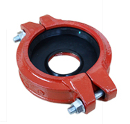 flexbile reducing/reducer coupling ductile iron grooved couplings and pipe fittings for fire fighting