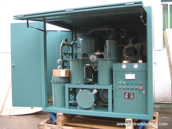 Dual Stage Vacuum Insulating Oil Filtration System 
