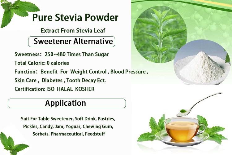 Competitive Price Organic Stevia Extract Steviol Glycosides