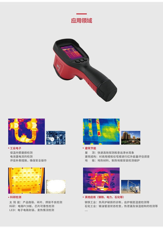 Getting T1 Handheld infrared thermal imager, you will be cl