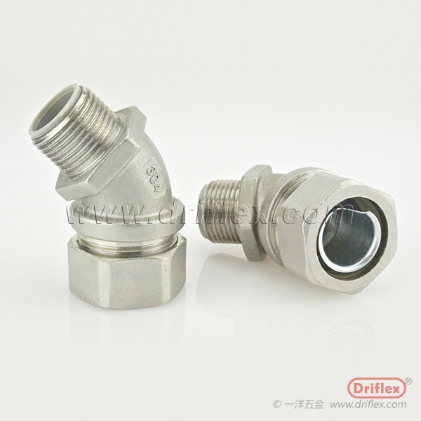HOT SELLING Stainless Steel 45d Liquid-tight Conduit Fittings