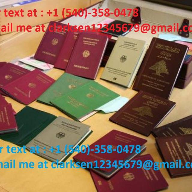 High Quality Real and Novelty passport, (Email:  drivers license,