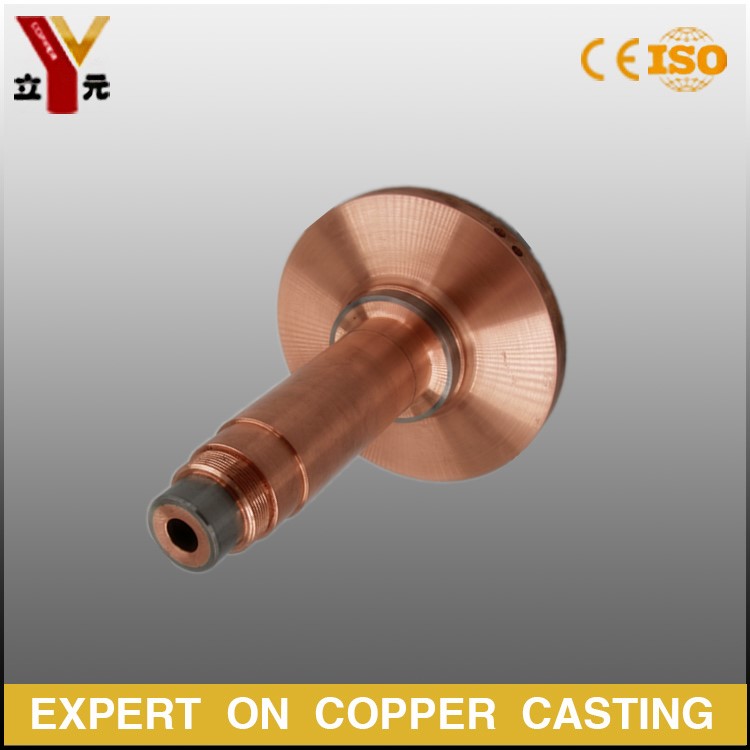 conductive red copper parts for resistance welding machine and seam welding machine