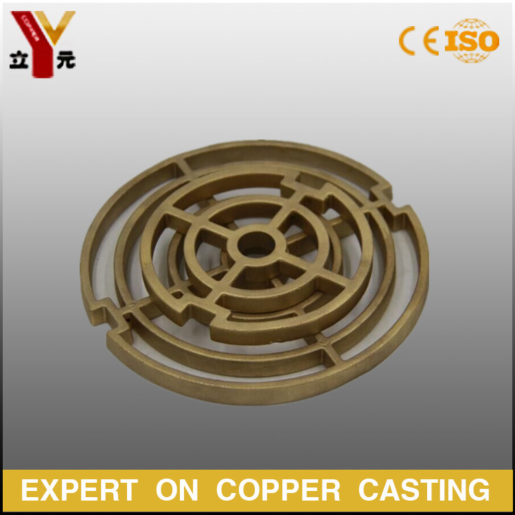 Custom fabrication C87300 silicon bronze casting