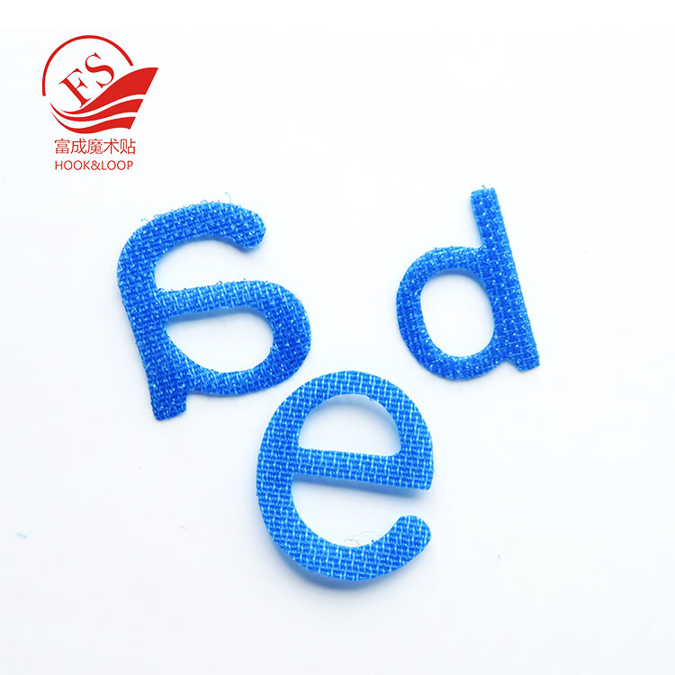 Eco-friendly Colorful magic tape Letters as accessory or toy