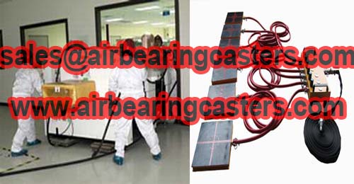 Air Bearings and Casters moving armamentarium