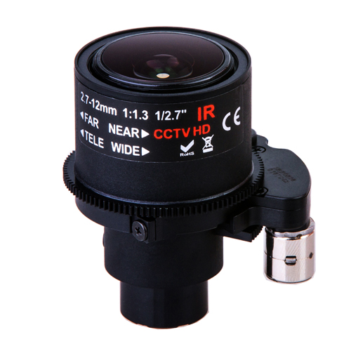 China manufacturer 2.7-12mm supporting near-infrared starlight large apertured motorized zoom CCTV lens
