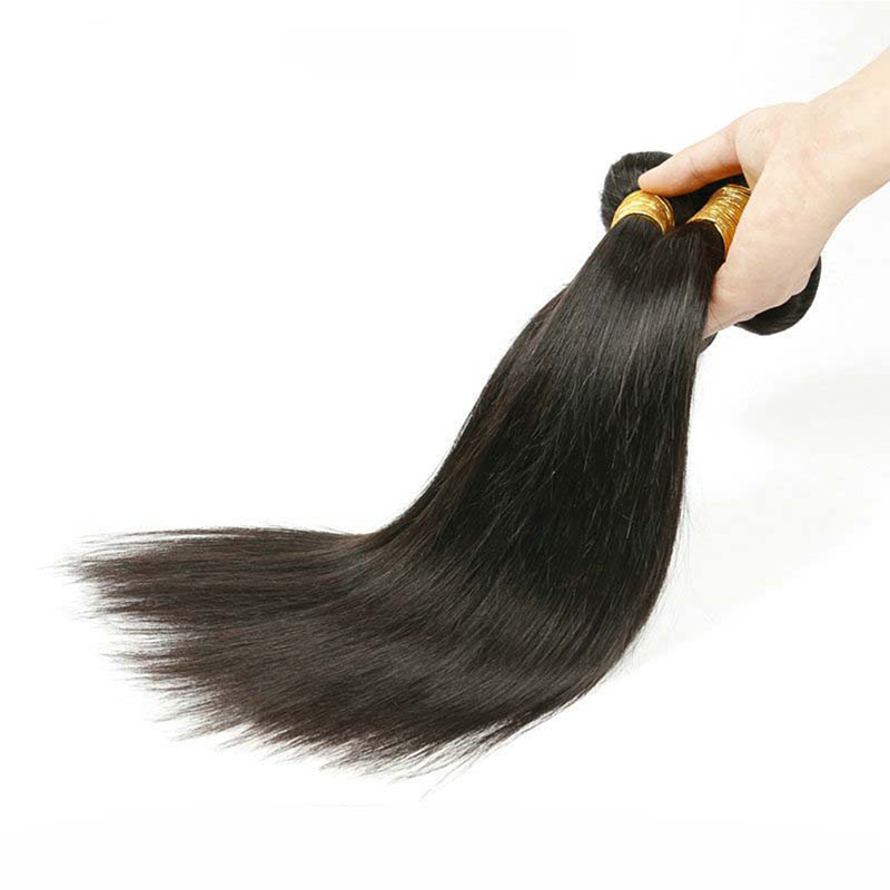 8a ALIMICE 3 Bundles Brazilian Straight Hair Weave
