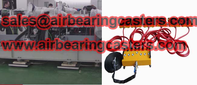Air bearings and air casters save your cost when moving