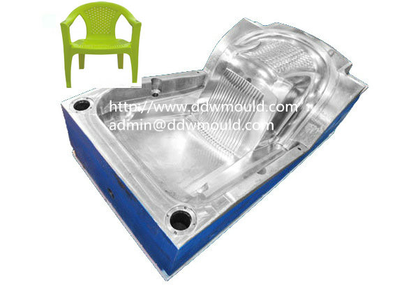 DDW Outdoor Plastic Chair Mold Household Plastic Chair Molding Plastic Fantastic Furniture Mold 
