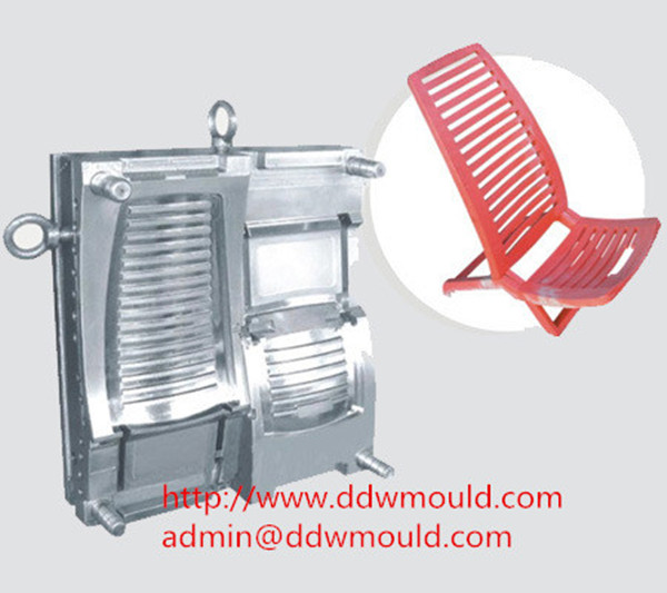 DDW most comfortable outdoor chair Mould Leisure Beach Plastic Chair Mold