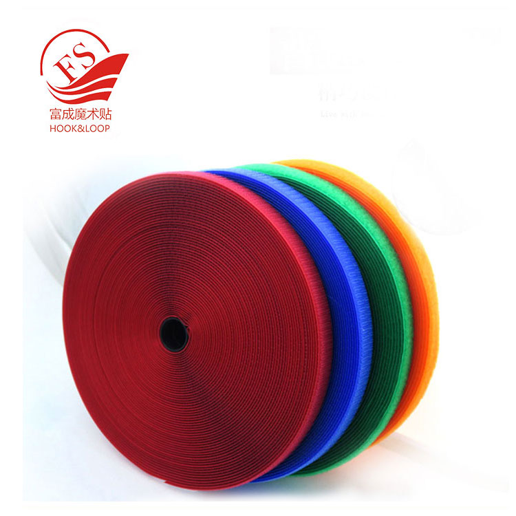 Pretty colourful riendly environment magic tape for fastening mat