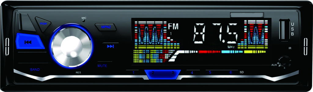 Color LCD digital display car audio mp3 player for car