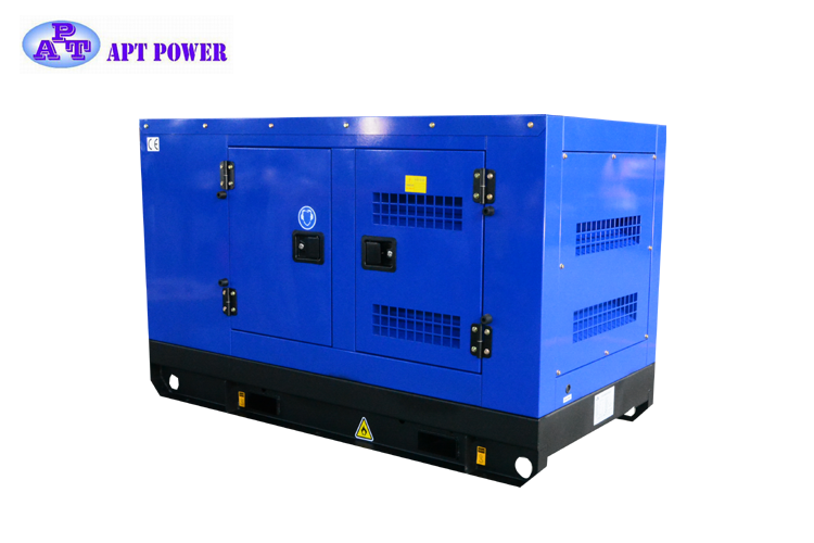 Famous Brand 110kVA Cummins Gas Generator in Super Silent Type with Water Cooling