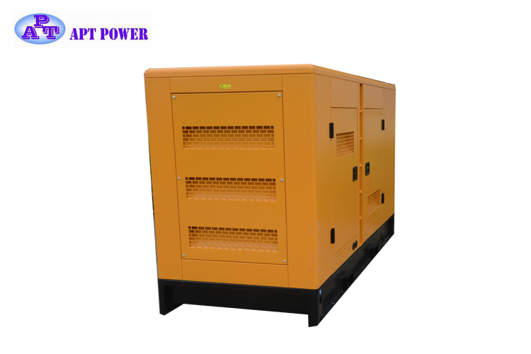 124kVA Famous Brand Perkins Diesel Generator with Soundproof in Water Cooling and ISO 9001