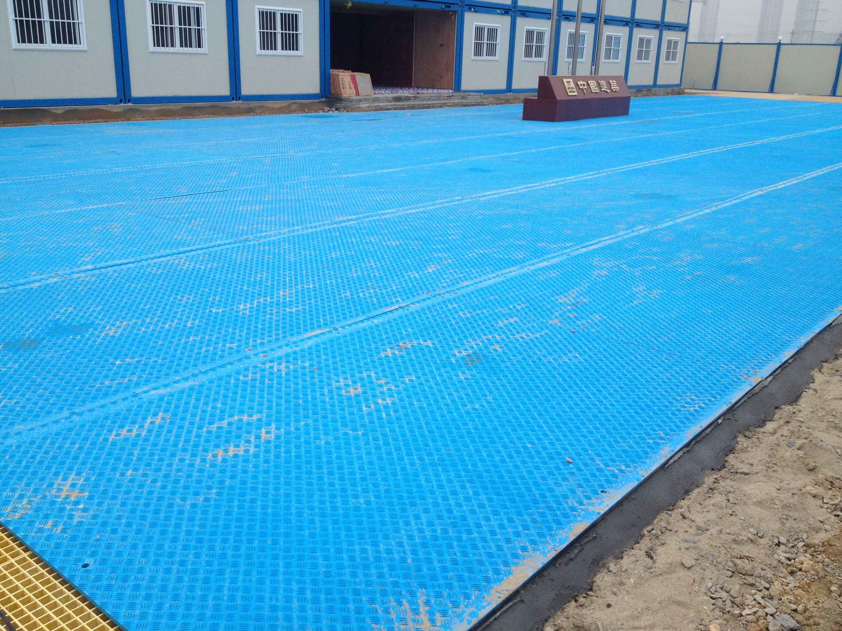 Uhmwpe/hdpe temporary road protection mats