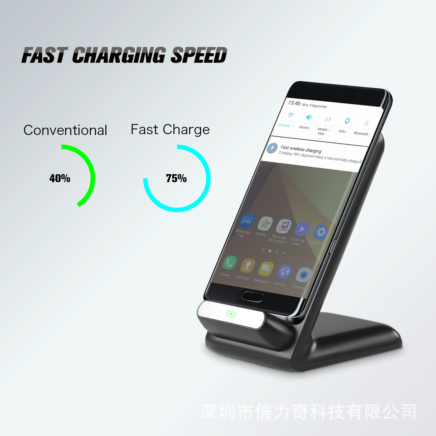 JT-WB2 Wireless Charger Stand QI