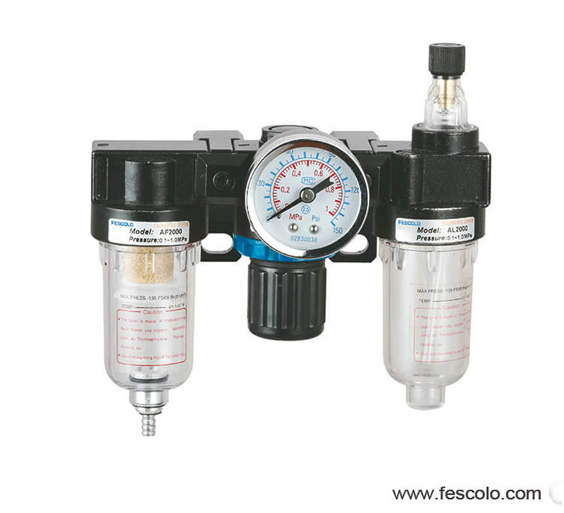 Air filter regulator Lubricator