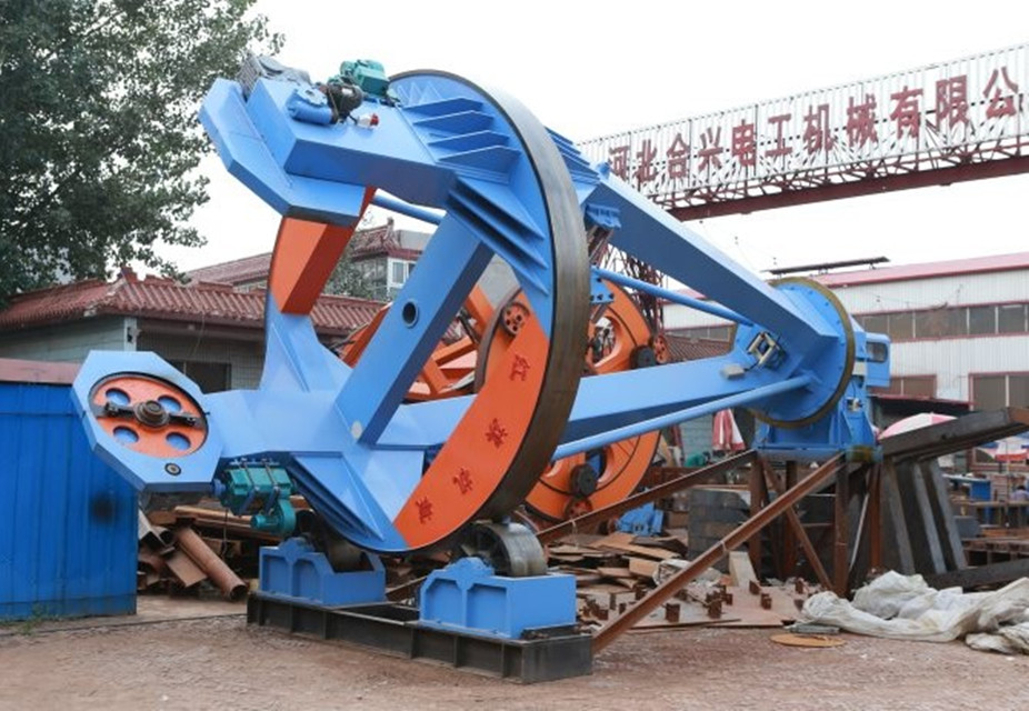 Wire Cable Machine Drum Twister Type Laying Up Machine With Steel Wire Armoring