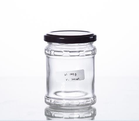 200ML glass pickle jar