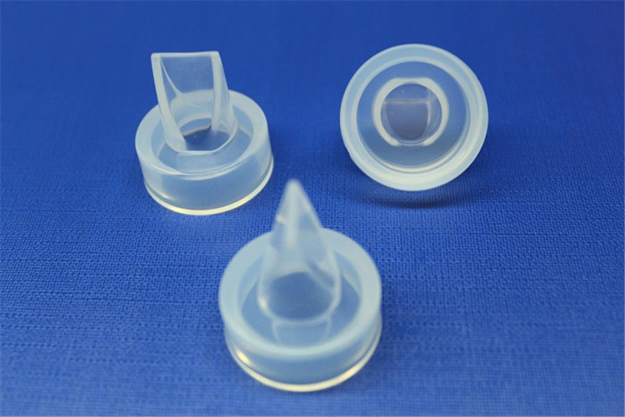 food-grade silicone infant breast pump rubber sucking valve part
