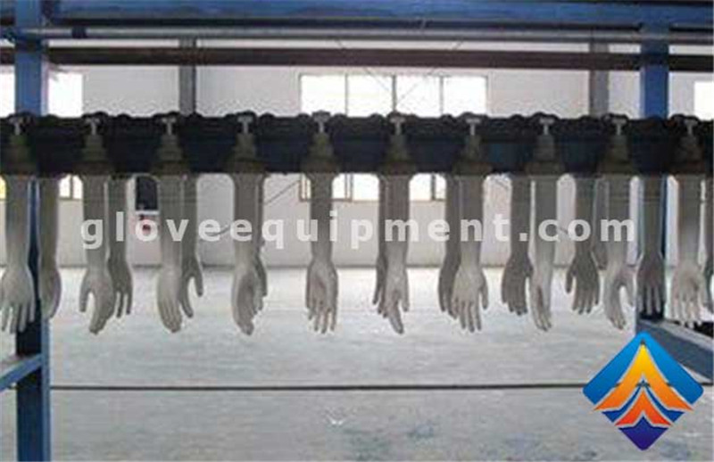 Medical glove production line