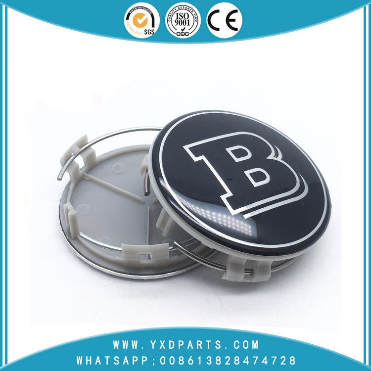 Mercedes-Benz car B wheel center cap logo 75mm 
