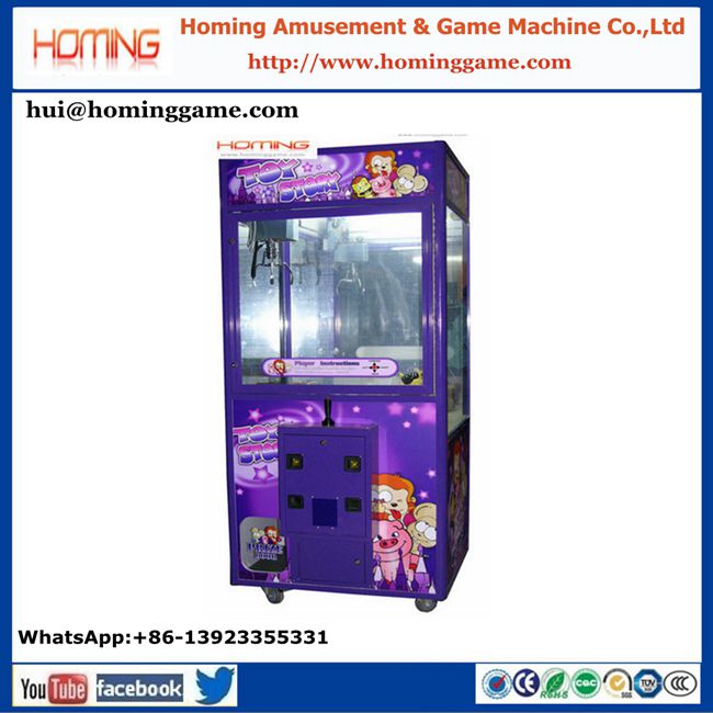 New Promotion Candy Gift Prize Claw Crane Machine, Gift Vending Arcade Game Machine, gift crane claw game For Kids
