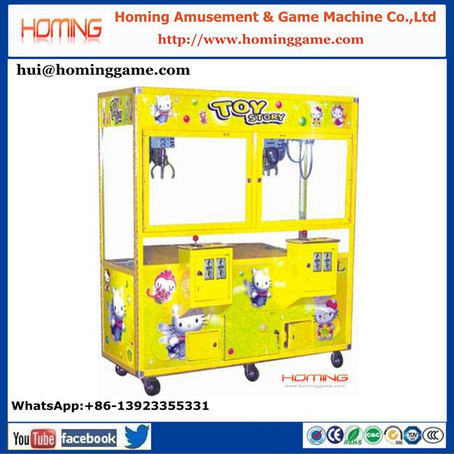 ﻿Coin operated arcade games toys vending machines crane claw machine for sale indoor 