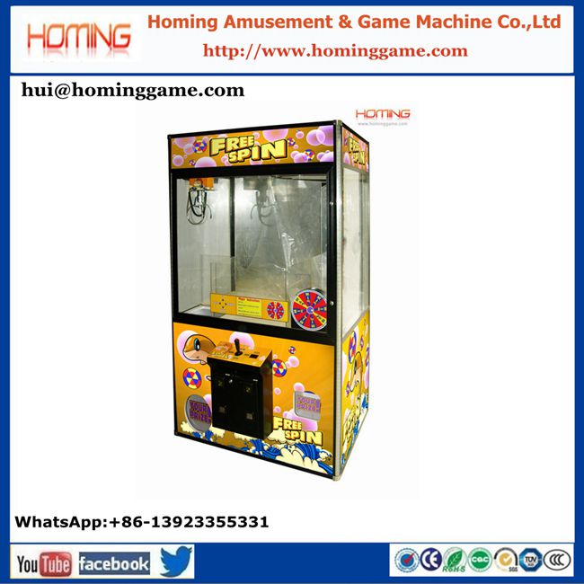 coin operated gift machine key master prize vending game machine claw crane machine