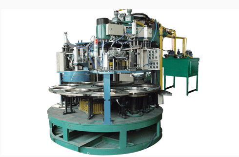 ￠300-405  ten working station rotary automatic molding machine